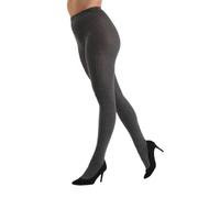 MeMoi Boston Gerippte Baumwoll-Pulloverstrumpfhose, warme blickdichte Winterstrumpfhose