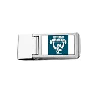 Memories Geldbörse für Männer und Frauen, schmal, Geldklammer, Edelstahl