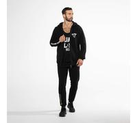 MEN Hoodie Roots Black L