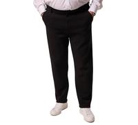 Men Plus Herren große Größen Übergrößen Menswear L-8XL Men+ Jersey-Chino Hose Bilbao FLEXLASTIC®, Baukasten, bis 8 XL schwarz 6XL 840207100-6XL