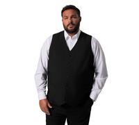 Men Plus Herren große Größen Übergrößen Menswear L-8XL Weste, Business, Baukasten, Porto schwarz 38 835067100-38