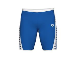 MEN\'S ARENA ICONS SWIM JAMMER SOLID BLUE 8 BLUE