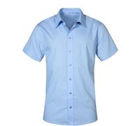 Promodoro Herren Poplin Shirt Kurzarm Hemd 6300 light blue M