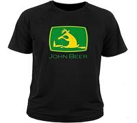Men T-Shirt John Beer Tractor Deere Size XL