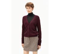 ARMEDANGELS Strickjacke MENAAL Damen Bio-Baumwolle Regular Fit Dark Cranberry S