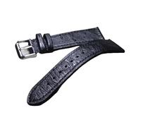 MENGKEG 18mm 19mm 20mm 21mm 22mm Retro-Lederarmband Hochwertiger Gürtel Handgefertigtes Hochwertiges Uhrenarmband(Have pores,18mm)