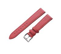 MENGKEG Handfläche: 20 Mm, Lederarmband: 18 Mm, Kalbslederarmband: 22 Mm(Red,22mm)