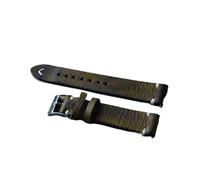 MENGKEG Handgefertigtes, Handgenähtes Uhrenarmband Aus Vintage-Leder, 20 Mm, 22 Mm, 24 Mm, Uhrenarmbänder Im Distressed-Look, Edelstahl, Polierte Schnalle(3,20mm)