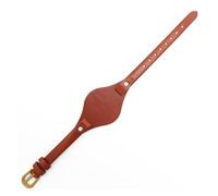 MENGKEG Uhrenarmband Aus Echtem Leder 8m Kleiner Uhrengürtel Kompatibel Mit Fossil ES4119 ES4176 ES3262 3077 Uhrenarmbänder Armbanduhrenband Mit Matte(Brown,8mm rose gold clasp)