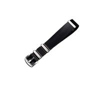 MENGXIU MENGKE Uhrenarmband Echtes Leder Uhrenarmband 18mm 20mm 22mm 24mm Vintage Armband Rindsleder Armbänder Ersatzuhrengürtel(Black(silver),20mm)