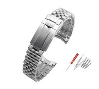 MENGXIU MENGKE Uhrenarmband For Kompatibel Mit Rolex DAYTONA SUBMARINER Aus Massivem Edelstahl(Silver)