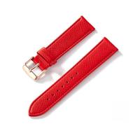 MENGXIU MENGKE Uhrenarmband, Palmendruck, obere Schicht, Kalbsleder, 18 mm, 20 mm, 22 mm, 24 mm, echtes Leder, Uhrenarmband, Zubehör, 13mm, Leder, Kein Edelstein