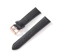 MENGXIU MENGKE Uhrenarmband, Palmendruck, obere Schicht, Kalbsleder, 18 mm, 20 mm, 22 mm, 24 mm, echtes Leder, Uhrenarmband, Zubehör, 17mm, Leder, Kein Edelstein