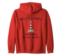 Menorca, Balearen, Relax and Chill, Leuchtturm Cap d‘Artrutx Kapuzenjacke