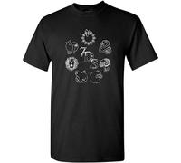 Men's 7 Seven Deadly Sins 2 T-Shirt Black XXL