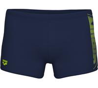 MEN'S ARENA BRIGHT GLARE SWIM SHORT NAVY-ARTIC LIME 8 NAVY-ARTIC LIME