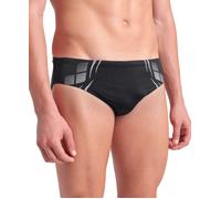 MEN'S ARENA POSEIDONIA SWIM BRIEFS BLACK-WHITE 5 BLACK-WHITE