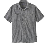 Men's Back Step Shirt Kurzarmhemd - Patagonia Swell Dobby: New Navy M