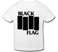 Men's Black Flag American Punk Rock Band Tshirts Fashion - Size S