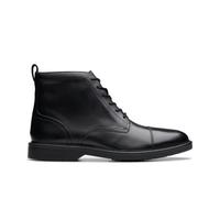 MENS BLACK LEATHER, 42 EU | 8 UK