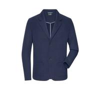 Men's Business Blazer Klassischer Sweatblazer in angenehmer French-Terry Qualität blau, Gr. XXL