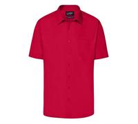 James & Nicholson Herren Kurzarmhemd JN644 - Rot | XXXXXXL