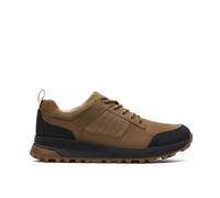 Sneaker CLARKS "Clarks Sneaker Nubukleder", Herren, Gr. 44,5, dunkelbeige, Nubukleder, Schuhe (79250928-44,5) dunkelbeige
