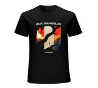 Men's Dark Tranquillity Moment Swedish Death Metal Band T-Shirt Black Size L