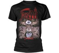 Men's Death Symbolic Shirt Death Metal Rock Band t-Shirt Black XXXL