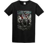 Men's Dimmu Borgir Band T Shirt Print Tees T Shirt O Neck(Medium)