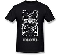 Men's Dimmu Borgir Death Metal Band Logo T Shirts Black XL