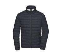 Men's Down Jacket Leichte Daunenjacke im klassischen Design grau, Gr. M