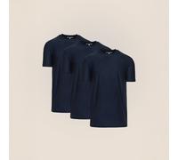 Men's Essentials Navy Shirt 3-Pack - Navy / 3XL
