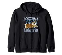 Mens Funny Heavy Metal Got That Dawg In Me Corgi Dog Lover Kapuzenjacke