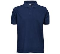 Tee Jays Herren Poloshirt Heavy Piqué Kurzarm Bio-Baumwolle Navy M