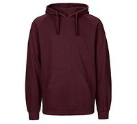 Neutral Herren Bio Kapuzen Sweater Hoodie O63101 bordeaux S