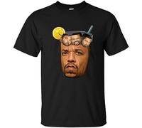 Men's Ice Cube Got Tea Music Band T Shiirt Fashion T-Shirt Mens Tees Black S