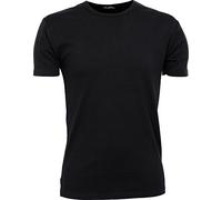 Mens Interlock Bodyfit T-Shirt , XL , Schwarz