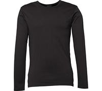 Tee Jays Herren Longsleeve Interlock T-Shirt – Rundhals, tailliert, Bio-Baumwolle – Grau L