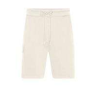 Men's Lounge Shorts Modische, kurze Sweat-Hose aus BIO-Baumwolle im Cargo-Style gelb, Gr. XXL