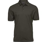 Tee Jays Poloshirt Herren Luxury Stretch – dehnbar, kurzarm – Powder Grey Größe M