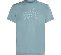 Men's Merino 125 Cool-Lite Sphere S/S Across Merinoshirt - Icebreaker Flint Blue XL
