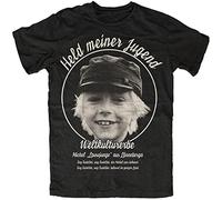Men's Michel t-Shirt World Heritage ostkult Retro Kids Idol lönneberga Black L