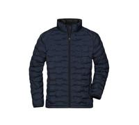 Men's Modern Padded Jacket Leichte, modische Steppjacke aus recyceltem Polyester blau, Gr. M