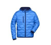 Men's Padded Jacket Gesteppte Jacke mit DuPont™ Sorona® Wattierung (nachwachsender, pflanzlicher Rohstoff) blau, Gr. M