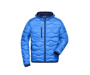 Men's Padded Jacket Gesteppte Jacke mit DuPont™ Sorona® Wattierung (nachwachsender, pflanzlicher Rohstoff) blau, Gr. M