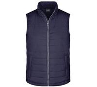 Men's Padded Vest Leichte, wattierte Steppweste blau, Gr. L