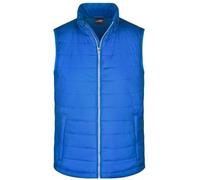 Men's Padded Vest Leichte, wattierte Steppweste blau, Gr. L