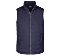 Men's Padded Vest Leichte, wattierte Steppweste blau, Gr. S