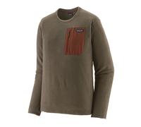Patagonia - R1 Air Crew - Fleecepullover, Gr. M, braun (MarlowBrown)